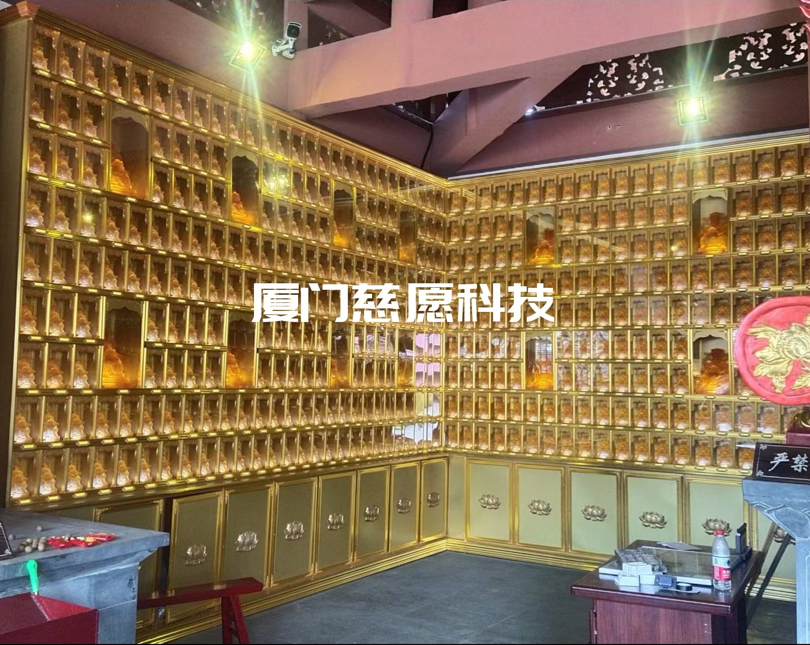 萬(wàn)佛墻|劉王廟圓通無(wú)量殿鋁合金萬(wàn)佛墻